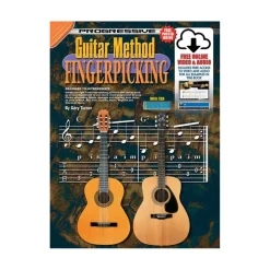Progressive Guitar Method Fingerpicking Book/Online Video & Audio
