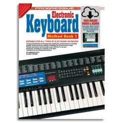 Progressive Keyboard Method Book 1 /Online Video & Audio