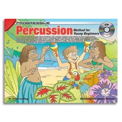 Progressive Method For Young Beginner Percussion BK/CD/DVD