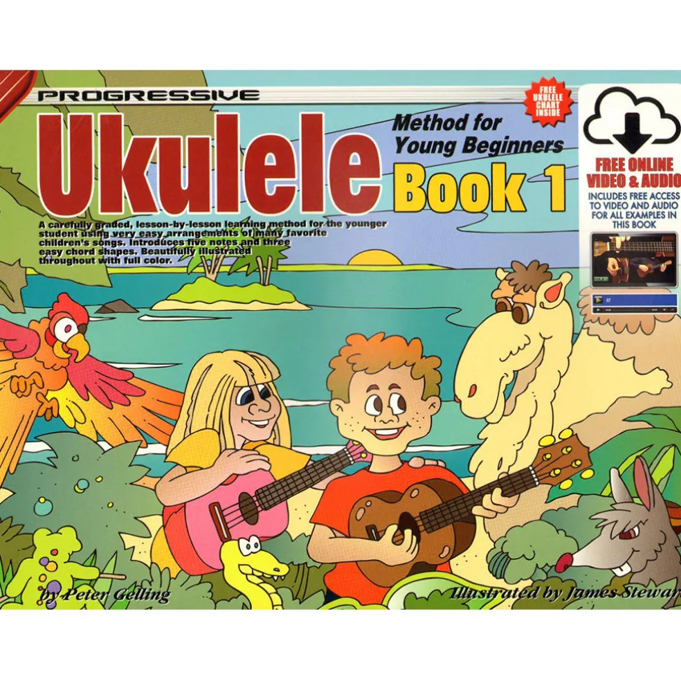 Progressive Method For Young Beginner Ukelele Book 1 Online