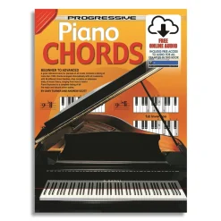 Progressive Piano Chords Book/Online Audio