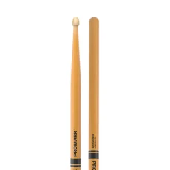 Promark R2BAGC Rebound 2B Hickory Active Grip Wood Tip Clear