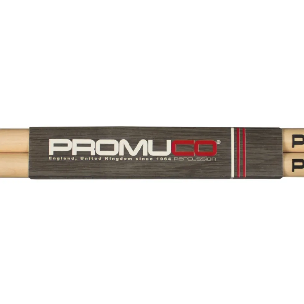 Promuco Rock Maple 5B Wood Tip Drumsticks