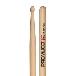 Promuco Rock Maple 2B Wood Tip Drumsticks