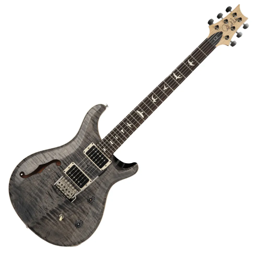 PRS CE24 Semi Hollow Electric Guitar - Faded Grey Black