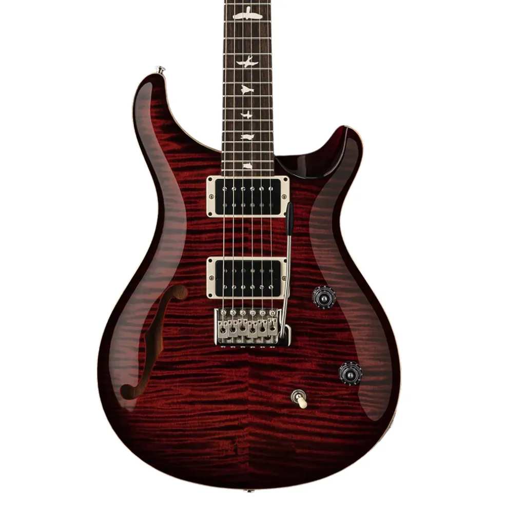 PRS CE24 Semi Hollow Electric Guitar - Fire Red