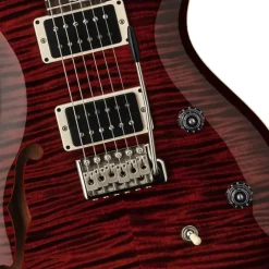PRS CE24 Semi Hollow Electric Guitar - Fire Red