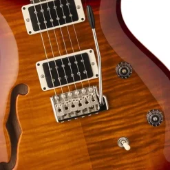 PRS CE24 Semi Hollow Electric Guitar - Dark Cherry Sunburst