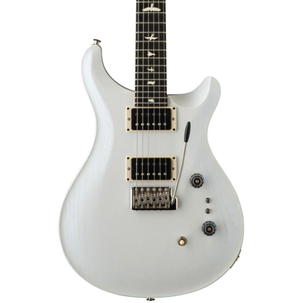 PRS CE2408 Swamp Ash Satin Electric Guitar - Pearl White