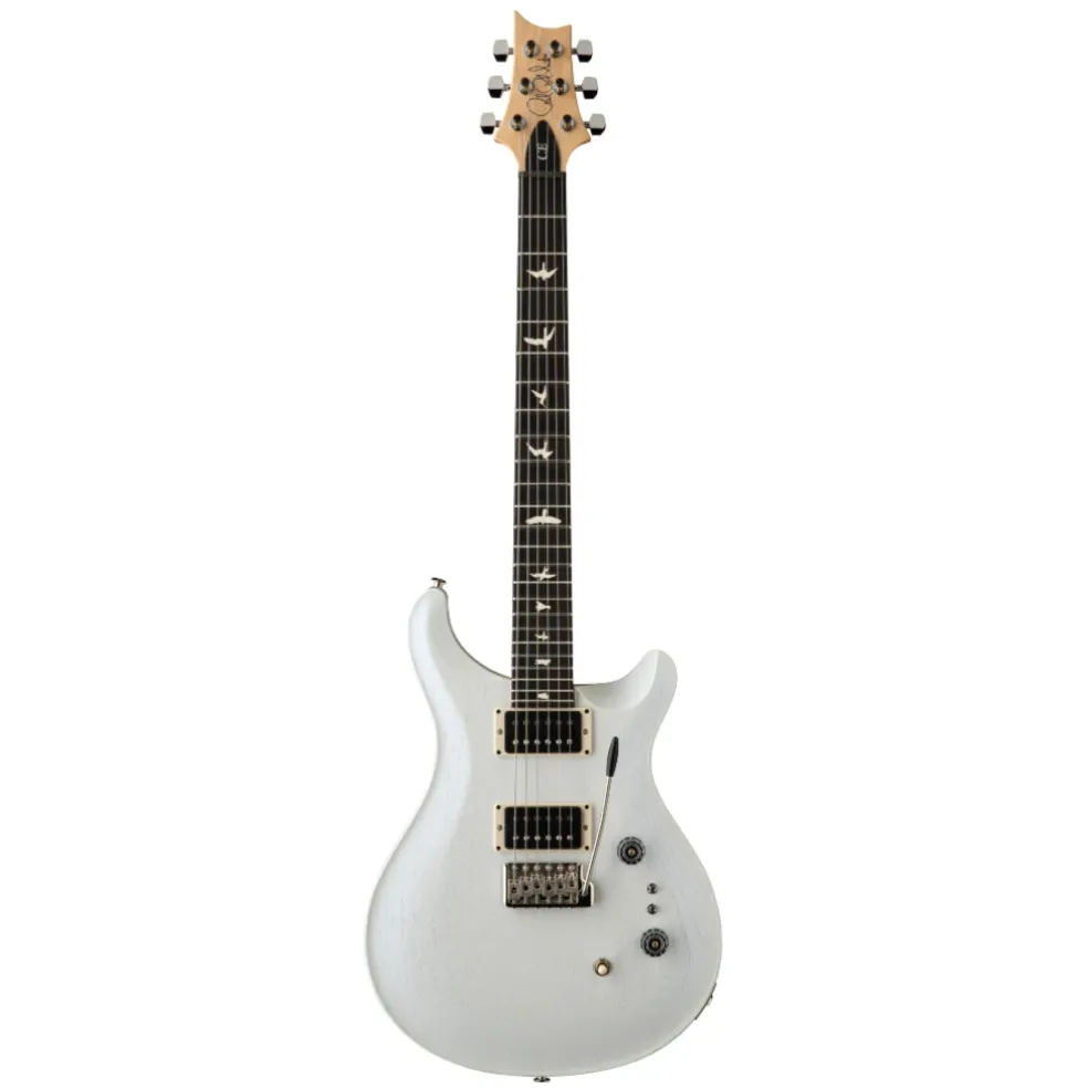 PRS CE2408 Swamp Ash Satin Electric Guitar - Pearl White