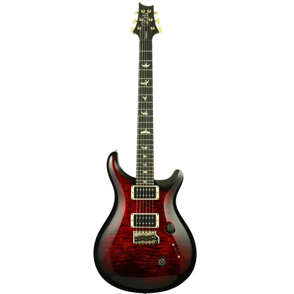 PRS Custom 24 - Fire Smokeburst - Pattern Thin Neck