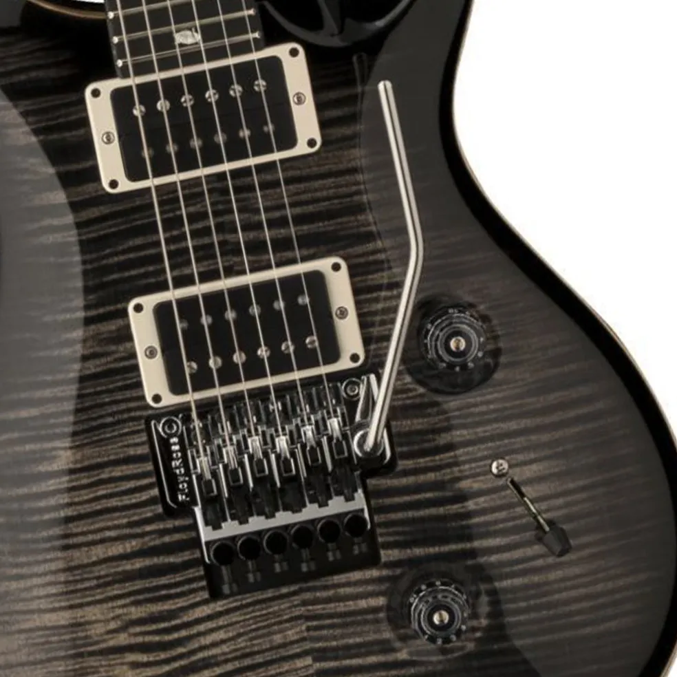 PRS Custom 24 Floyd Rose - Charcoal Burst 10 Top