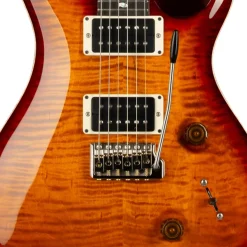 PRS Custom 24 Pattern Thin Electric Guitar - Dark Cherry Burst