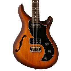 PRS S2 Vela Semi Hollow Satin - McCarty Tobacco Sunburst - Dot Inlay