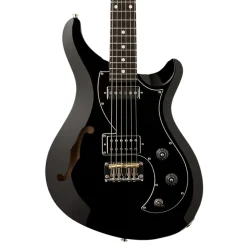 PRS S2 Vela Semi-Hollow - Black - Dot Inlay