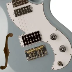 PRS S2 Vela Semi-Hollow - Frost Blue Metallic - Dot Inlay
