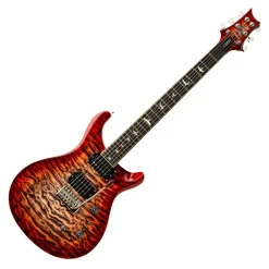 PRS SE Custom 24 08 Quilt - Charcoal Cherry Burst