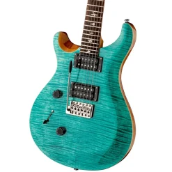 PRS SE Custom 24 Lefty Electric Guitar - Turquoise