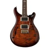 PRS SE Custom 24 Semi Hollow Piezo - Orange Tiger Smoke Burst