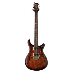 PRS SE Custom 24 Semi Hollow Piezo - Orange Tiger Smoke Burst