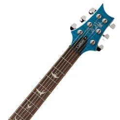 PRS SE Custom 24 Semi Hollow Piezo - Lake Blue