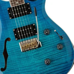 PRS SE Custom 24 Semi Hollow Piezo - Lake Blue