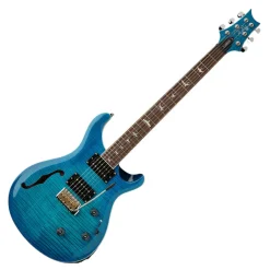 PRS SE Custom 24 Semi Hollow Piezo - Lake Blue