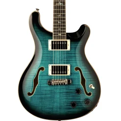 PRS SE Hollowbody II Piezo - Peacock Blue Burst