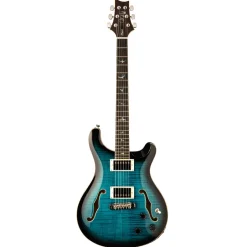 PRS SE Hollowbody II Piezo - Peacock Blue Burst