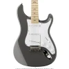 PRS SE Silver Sky Maple Fretboard Left Handed Overland Grey