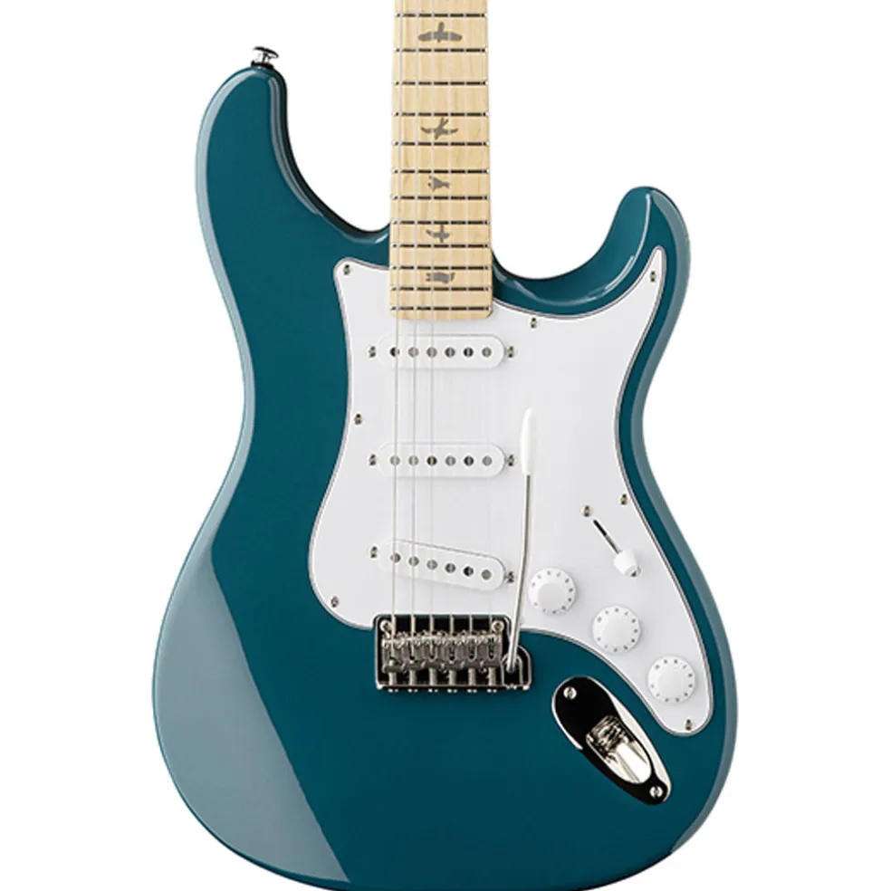 PRS SE Silver Sky Maple Neck - Nylon Blue