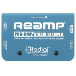 Radial PRORMP - Passive Re-amping Device with Custom Transformer