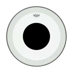 Remo Powerstroke P3 Clear w/ Black Dot Bass Drumhead - 20 inches