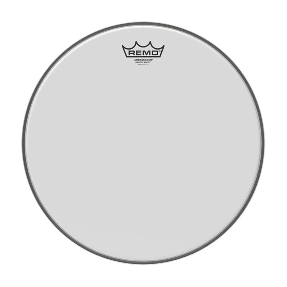 Remo 18" Ambassador Smooth White - BD