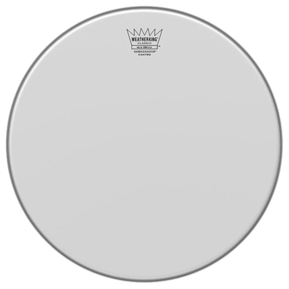 Remo 12" Classic Fit Coated Ambassador