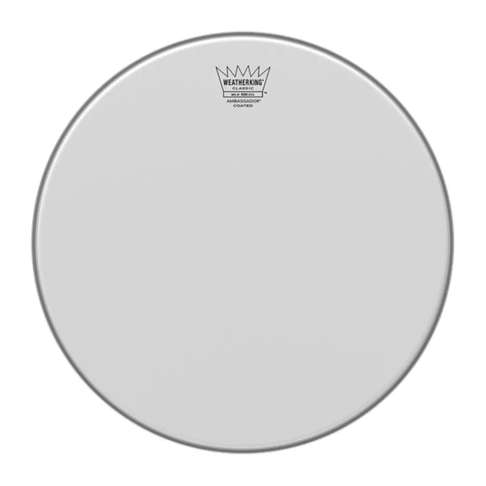 Remo 16" Classic Fit Coated Ambassador