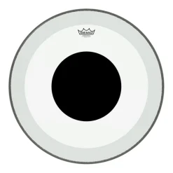 Remo 24" Powerstroke 3 Black Dot Clear