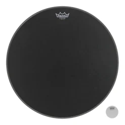 Remo 22" Powerstroke P3 Black Suede