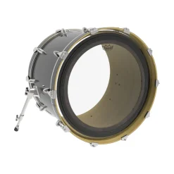 Remo SMT Ambassador Clear 22" Bass Drum. Includes 21⁄2" Falam Patch