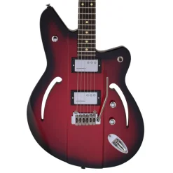 Reverend Airsonic W - Metallic Red Burst