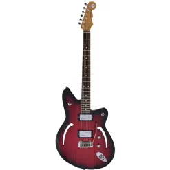 Reverend Airsonic W - Metallic Red Burst