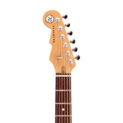 Reverend Descent RA Left Handed Baritone Electric Guitar - Army Green