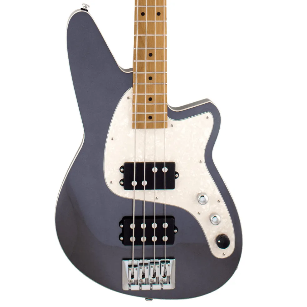 Reverend Mercalli 4-string Bass Guitar - Gunmetal-RM