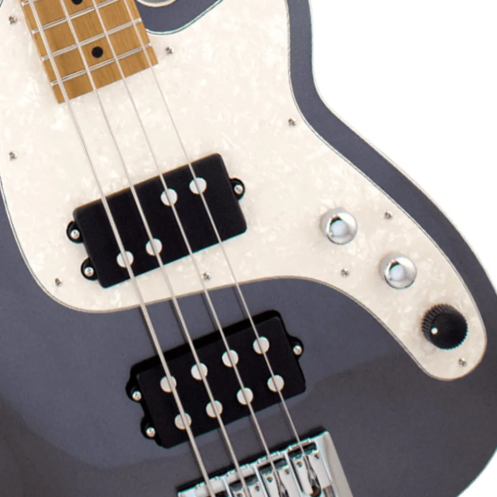 Reverend Mercalli 4-string Bass Guitar - Gunmetal-RM