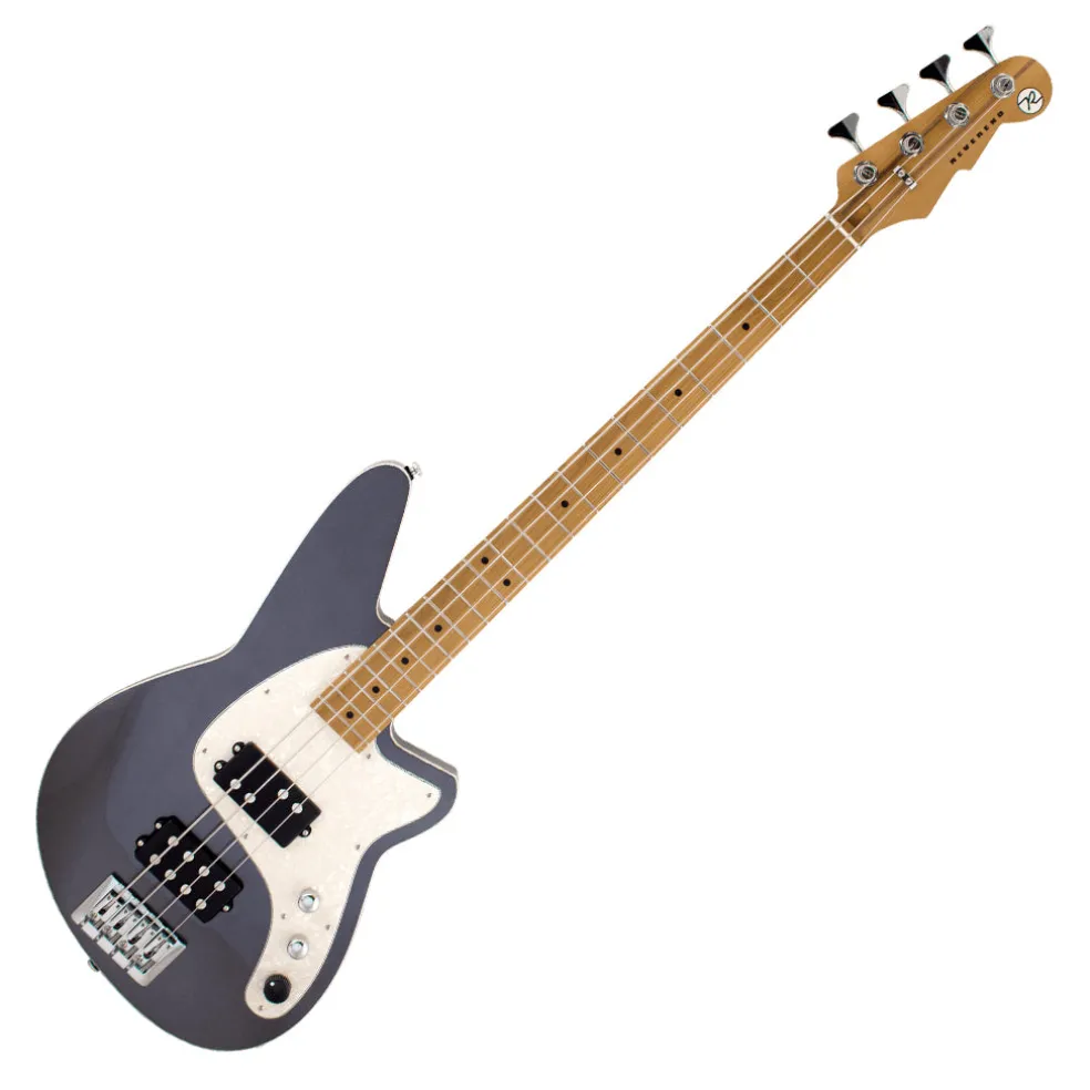 Reverend Mercalli 4-string Bass Guitar - Gunmetal-RM