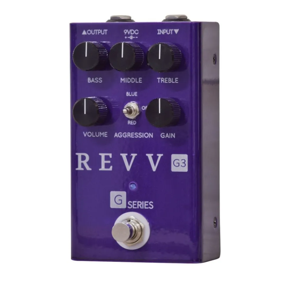 Revv Amplification G3 Purple Channel Overdrive Pedal