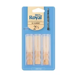 Rico Royal 3 Pack - Clarinet 2.5