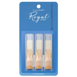 Rico Royal Bb Clarinet Reed 2.5 - 3 Pack