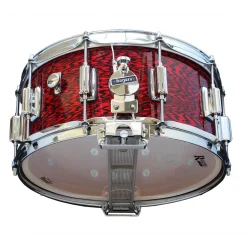 Rogers 14"x6.5" Beavertail Dyna-Sonic Snare Drum - Red Onyx