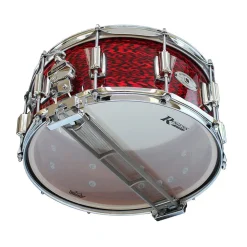Rogers 14"x6.5" Beavertail Dyna-Sonic Snare Drum - Red Onyx